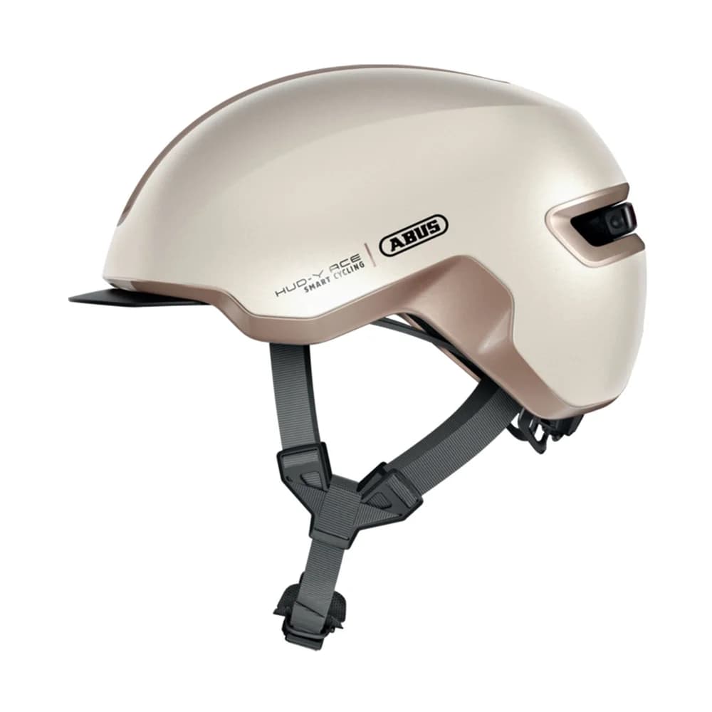 Abus Hud-y champagne gold M