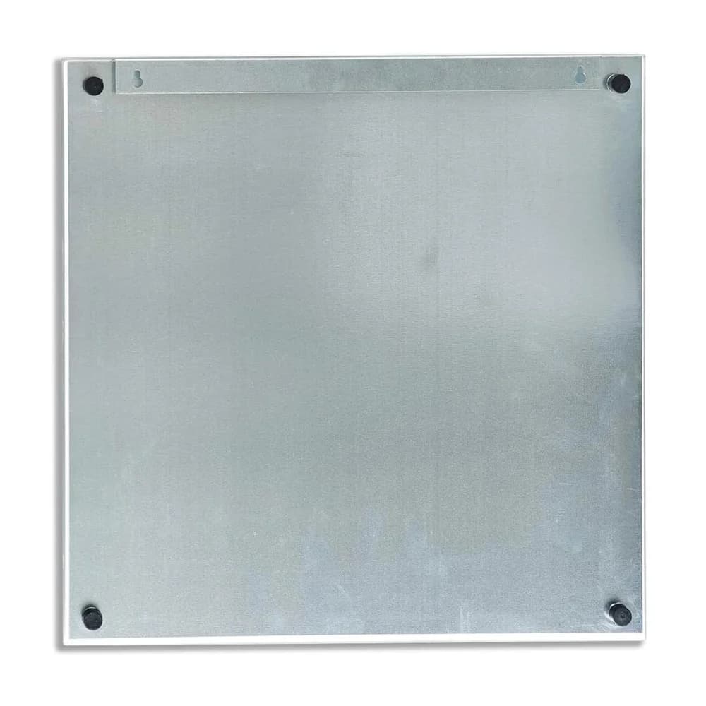 Zeller Glas Memoboard 11602 , Maße: 40 x 40 cm, schwarz