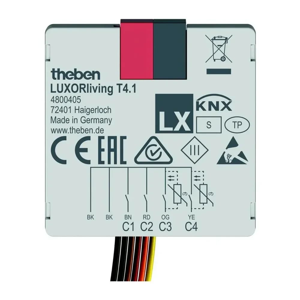 Theben Tasterschnittstelle LUXORliving T4.1