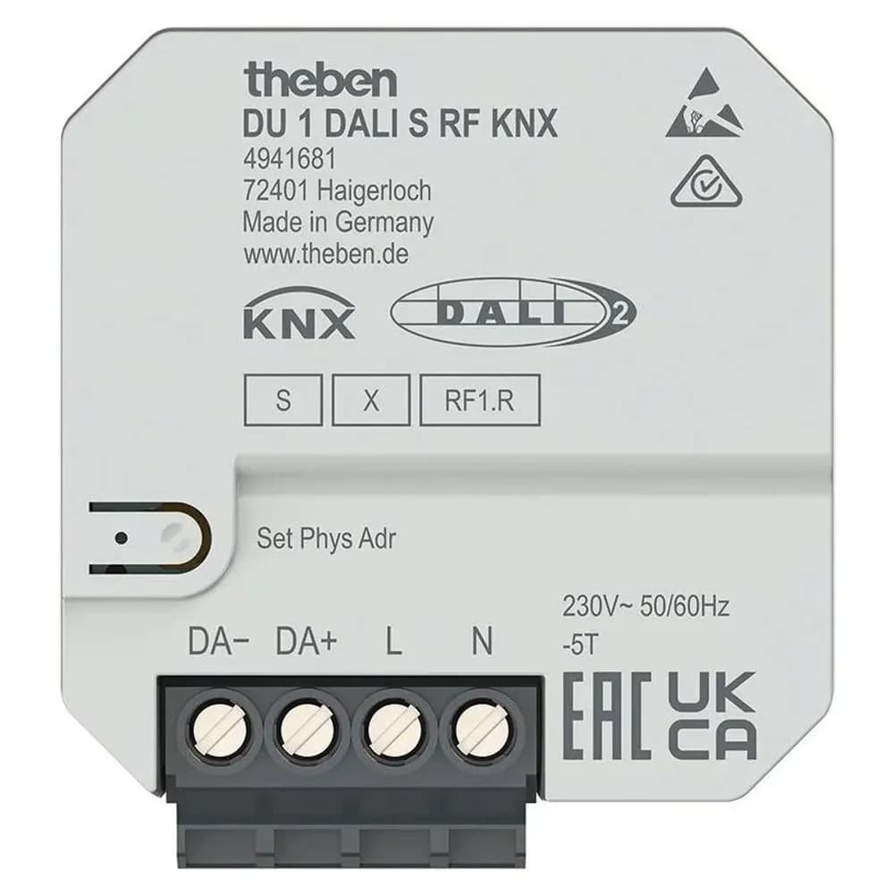 Theben, Aktor, Du 1 Dali S Rf Knx