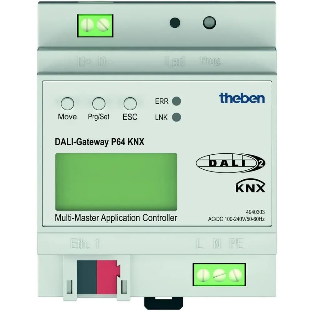 Theben Application-Controller DALI Gateway P64 KNX
