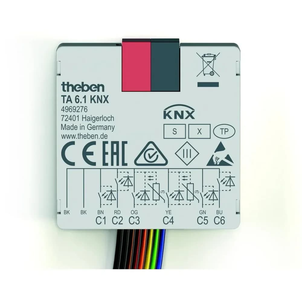 Theben KNX-Tasterschnittstelle TA 6.1 KNX