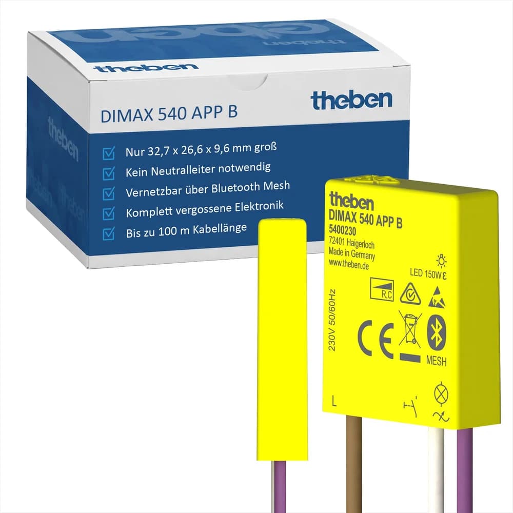 Theben Mini-Universaldimmer UP DIMAX 540 APP B