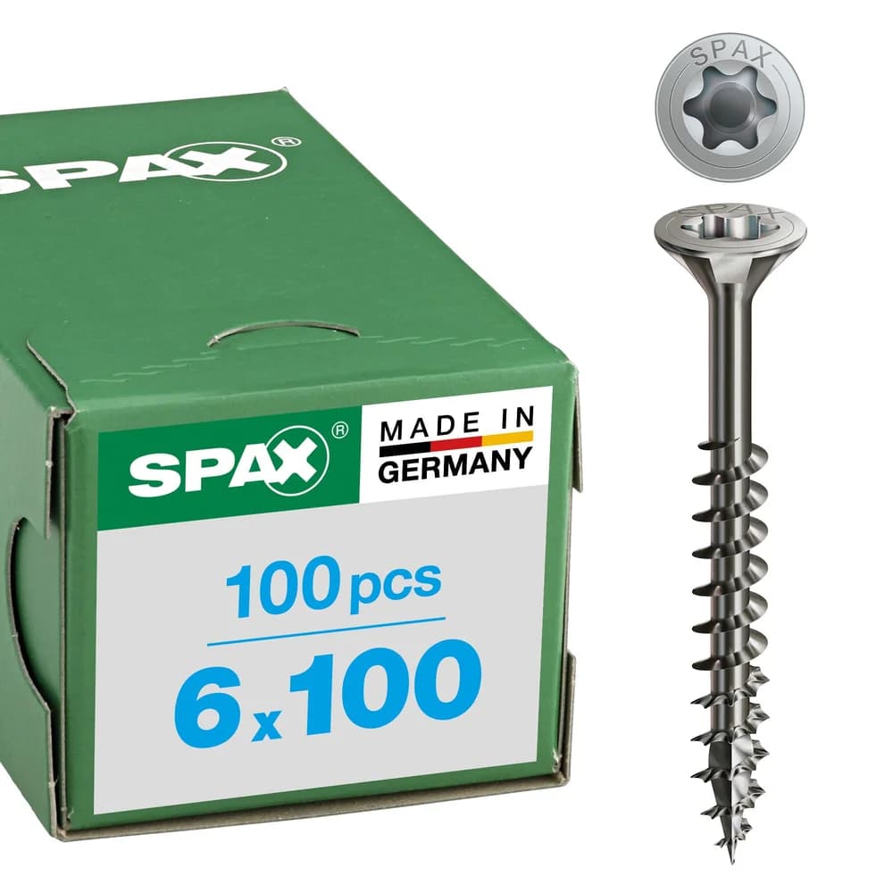 SPAX® Universalschrauben T30 6x100 100 St.