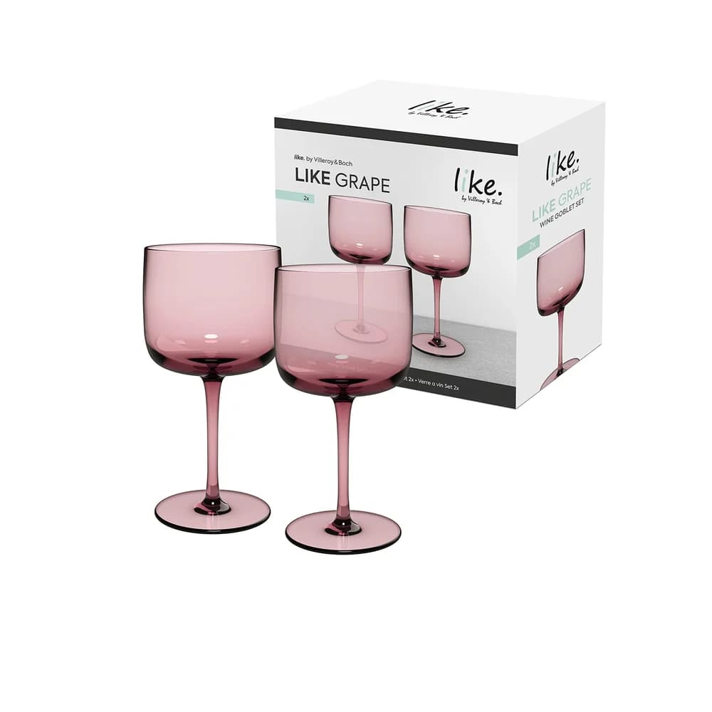 like. by Villeroy & Boch Weinglas Like Grape Weinkelch Set 2tlg.