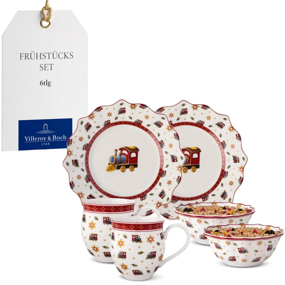 Villeroy & Boch Toy's Delight Frühstücks-Set 6-teilig Lokomotive