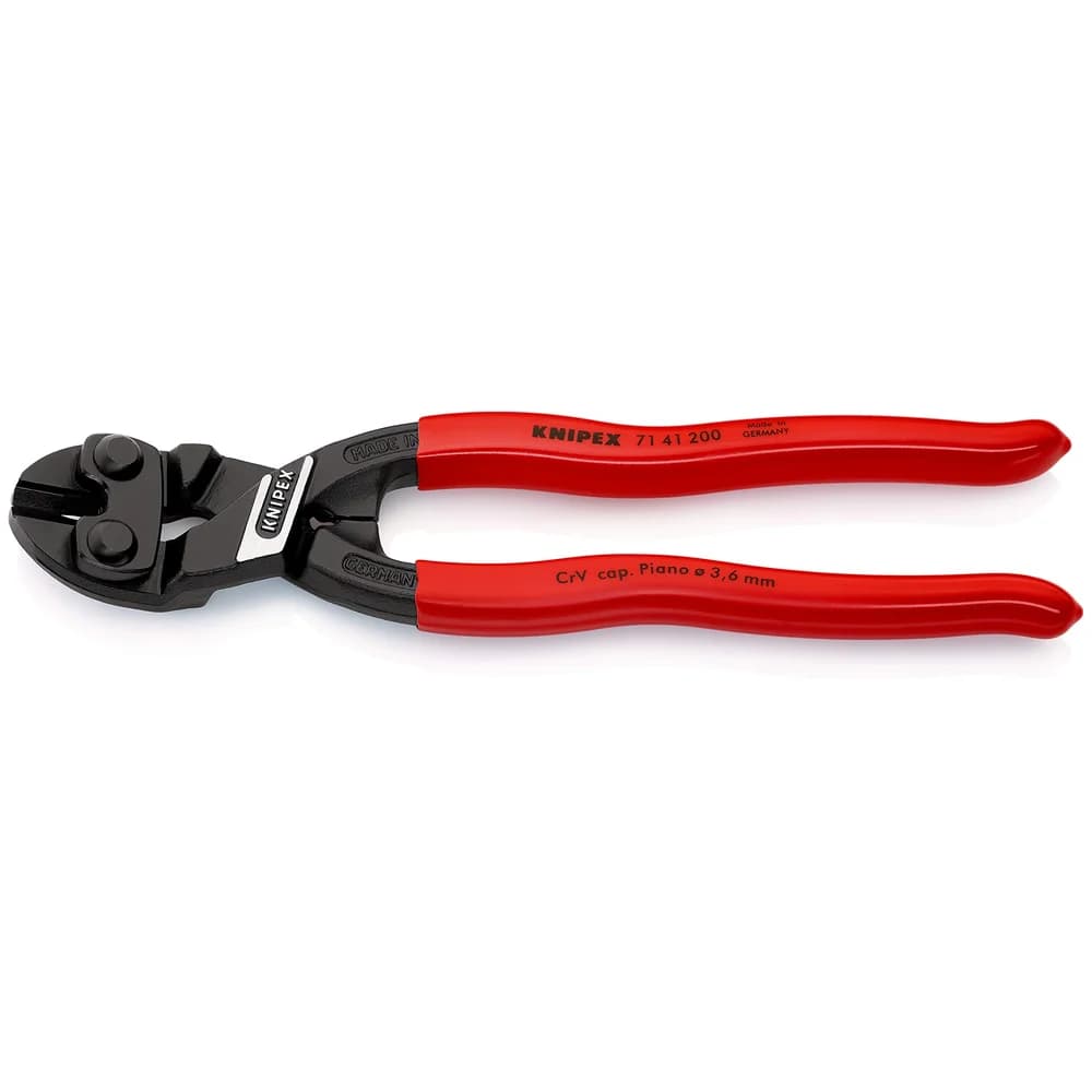 KNIPEX CoBolt schwarz atramentiert 200 mm, 20° gewinkelt