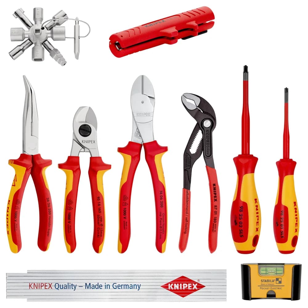 Knipex, Zange, Erweiterungsset Elektro 1 (165 mm)