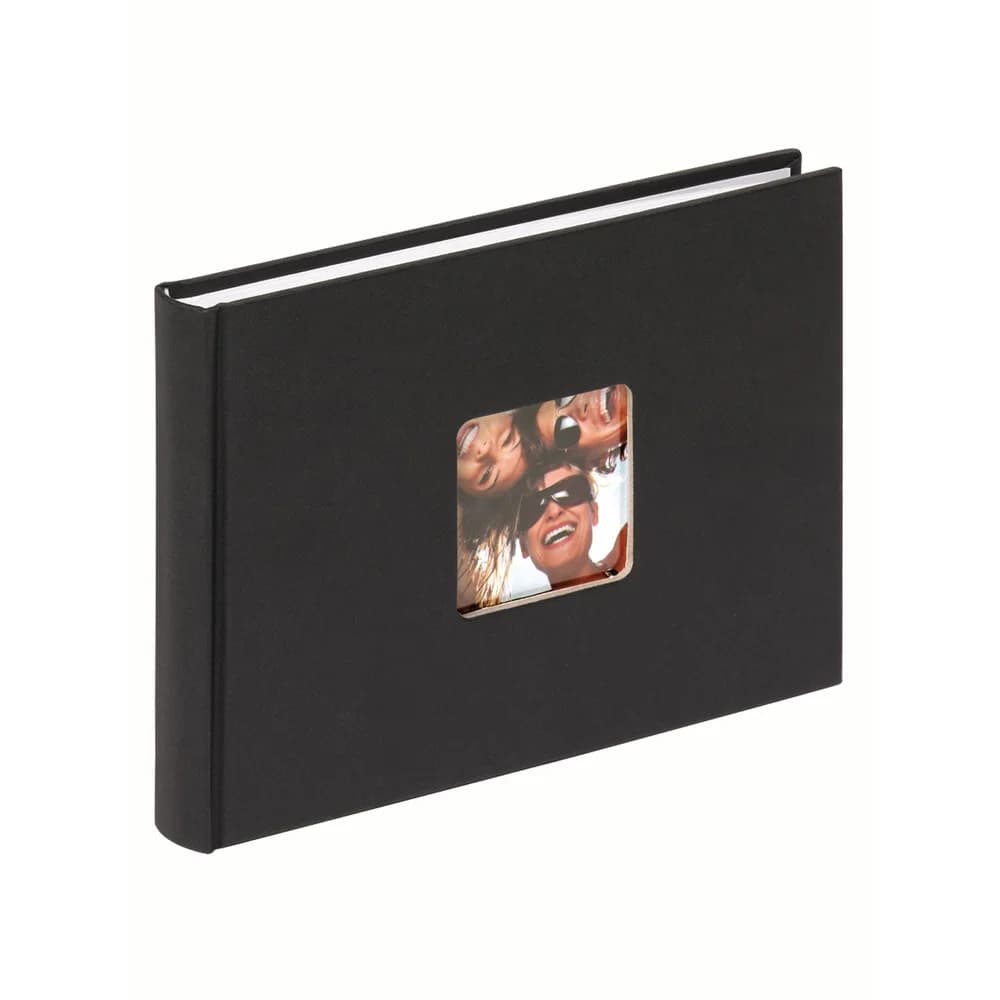 Walther Fotoalbum Buchalbum Fun FA-207-B 22x16 schwarz