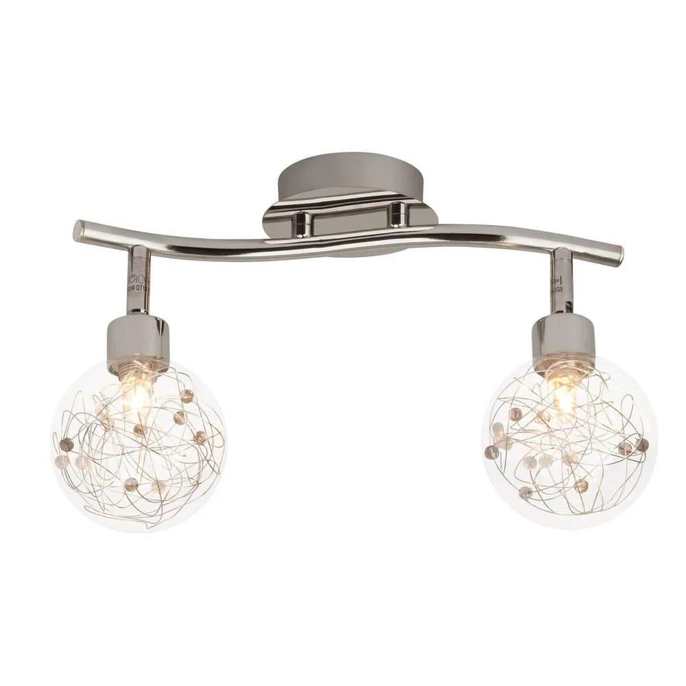 Brilliant Joya Spotrohr 2flg chrom