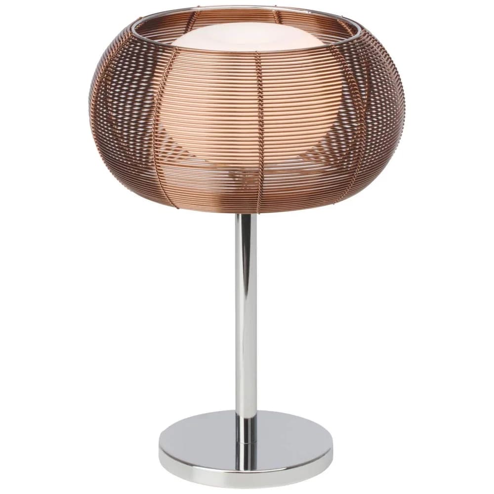 Brilliant Relax Tischleuchte bronze/chrom