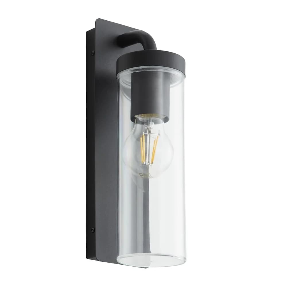 Brilliant Außenwandleuchte Aosta schwarz matt E27 max. 25W IP44