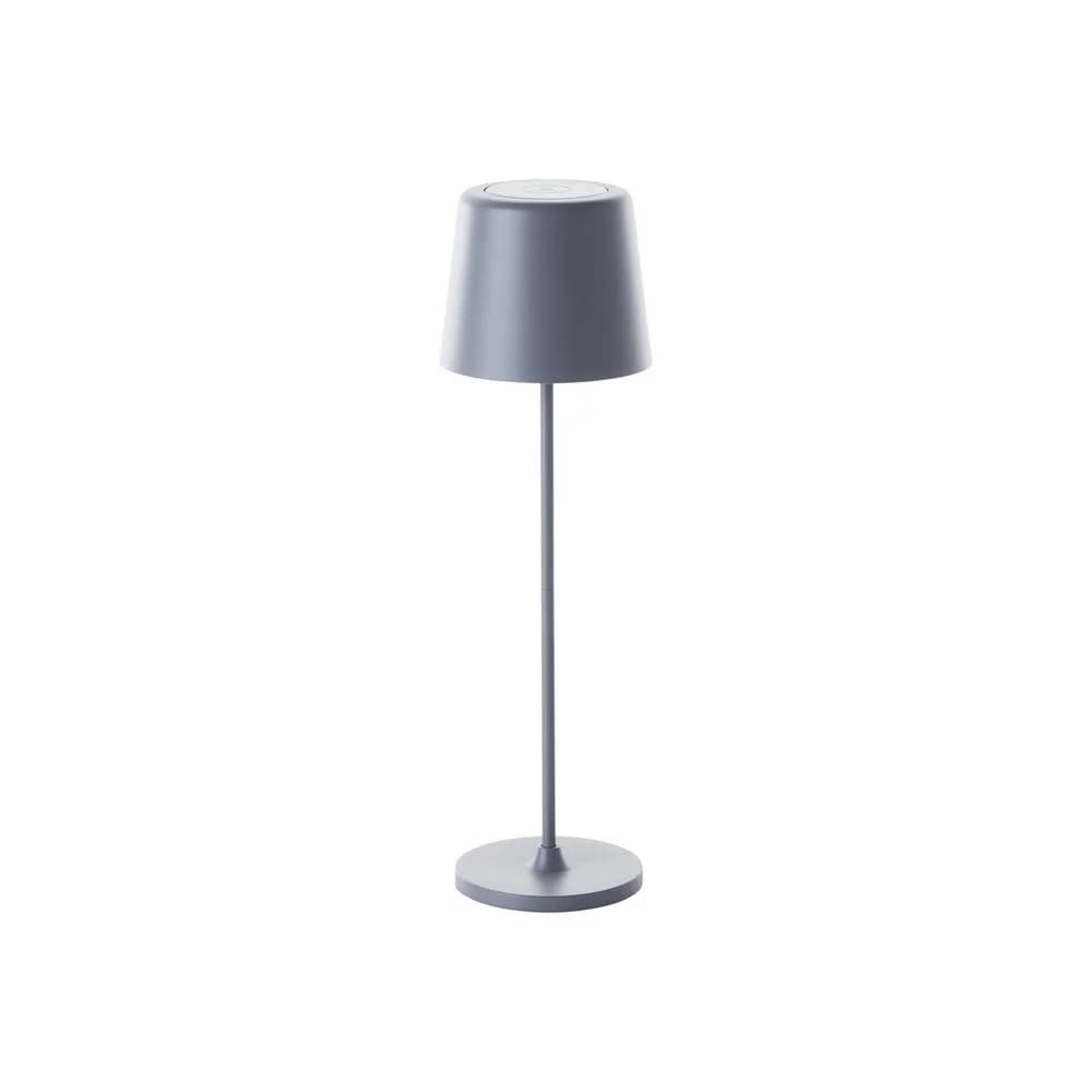 Brilliant Lampe Kaami LED Außentischleuchte 37cm grau matt Metall grau 2 W LED integriert