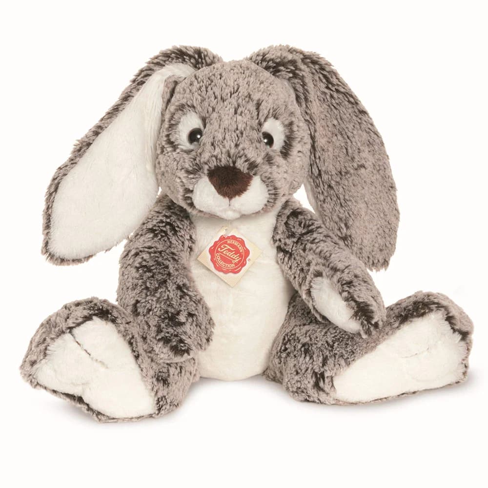 Teddy Hermann® Kuscheltier Schlenkerhase 28cm (1-St) grau