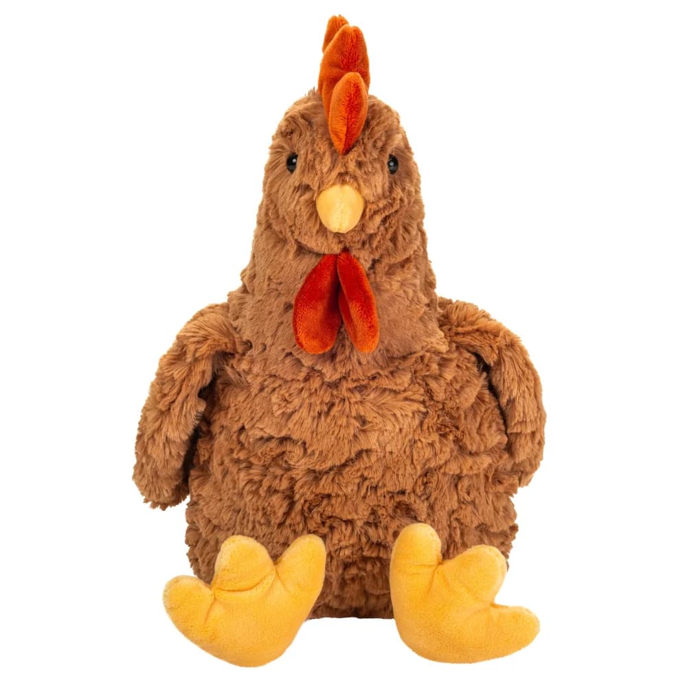 Teddy Hermann 939856, Spielzeug-Huhn - Braun