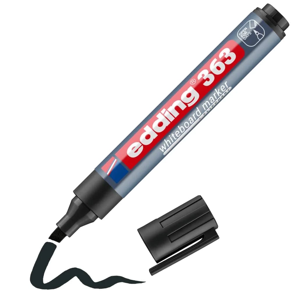 Edding Whiteboard-Marker »363« schwarz