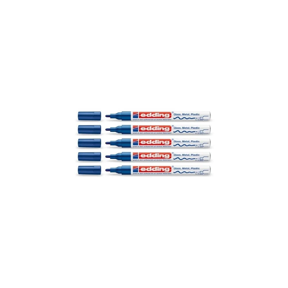 edding Marker Glanzlack.Marker, 751 blau