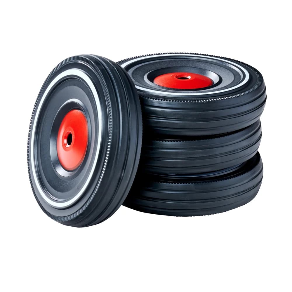 BIG Rutscherauto Outdoor Flüsterräder Bobby Car Whisper Wheels schwarz 800001260