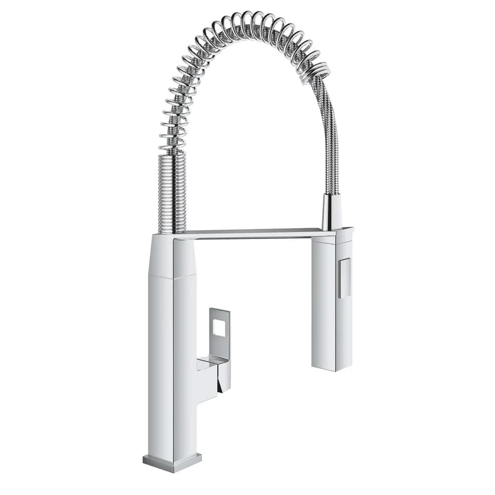 Grohe Eurocube Küchenarmatur 31395000 chrom, C-Auslauf, mit Profibrause