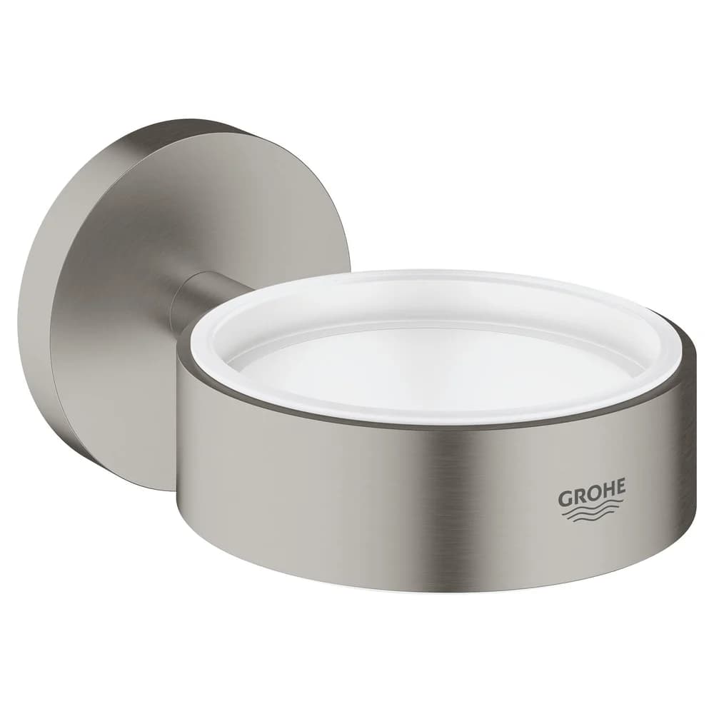 Grohe Essentials Halter 40369DC1 supersteel, für Seifenschale/-spender