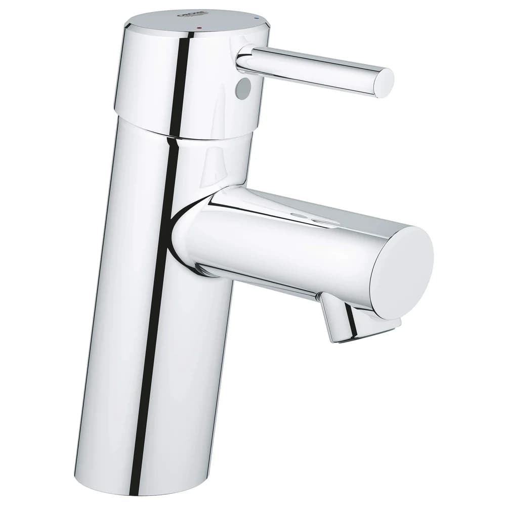 Grohe Concetto Einhand-Waschtischbatterie, S-Size, Ausladung 101mm, Push-open Ablaufgarnitur, chrom, 23931001