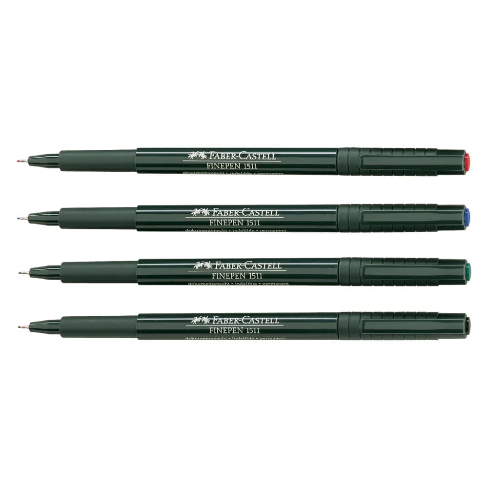 Faber-Castell Fineliner »Finepen 1511« grün