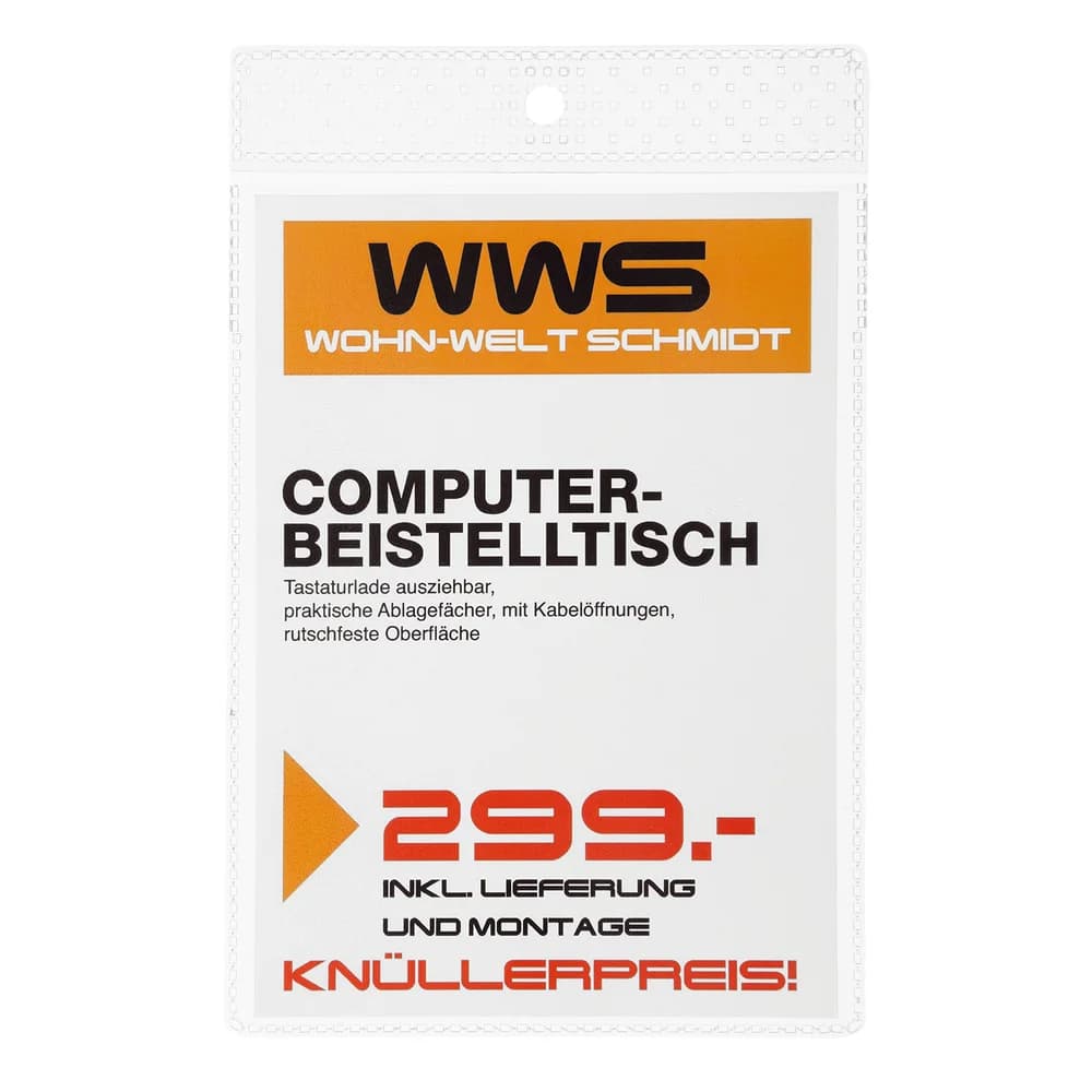 Durable 229719 Klarsichthülle 105 x 148 mm (A6) 100 Stück(e)