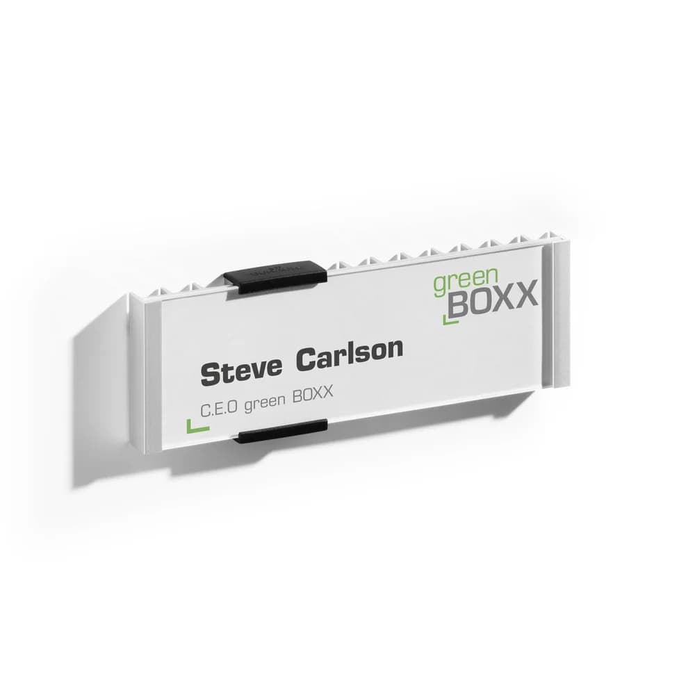 DURABLE Türschild 14,9 x 5,25 cm silber