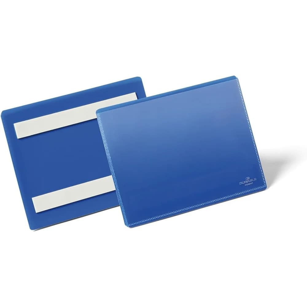 DURABLE 176307 - Kennzeichnungstasche, selbstklebend, A6 quer, 50 Stück