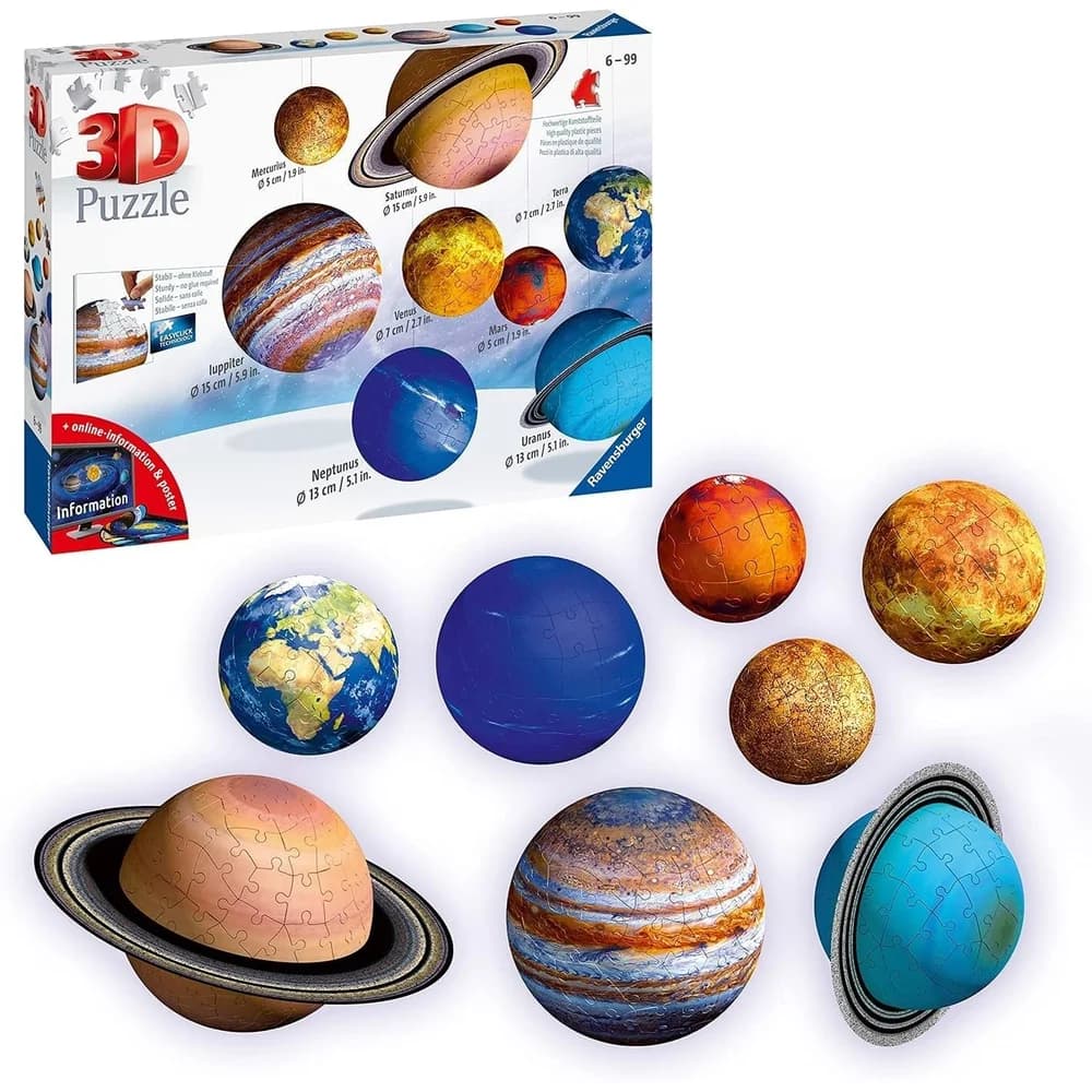 Ravensburger 11668 3D Puzzle Planetensystem