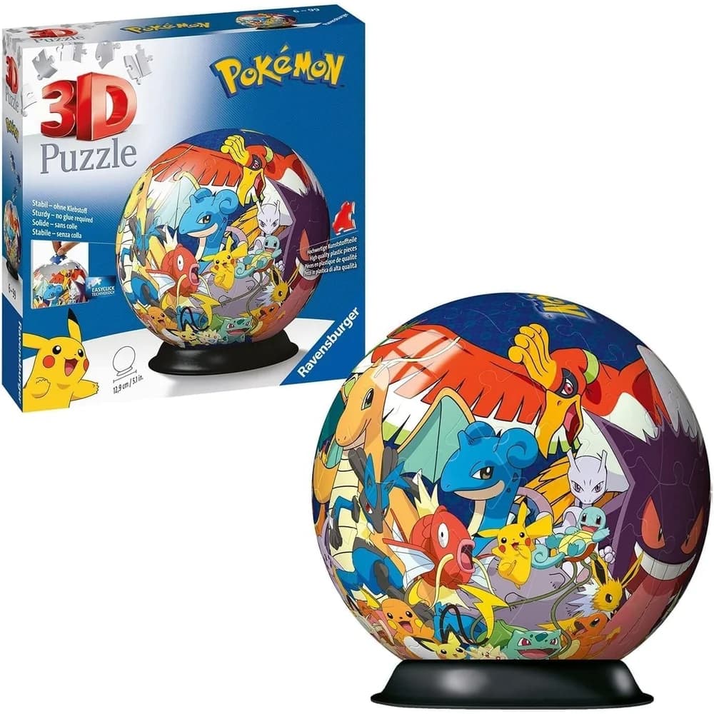 Ravensburger 3D-Puzzle, Puzzleteile