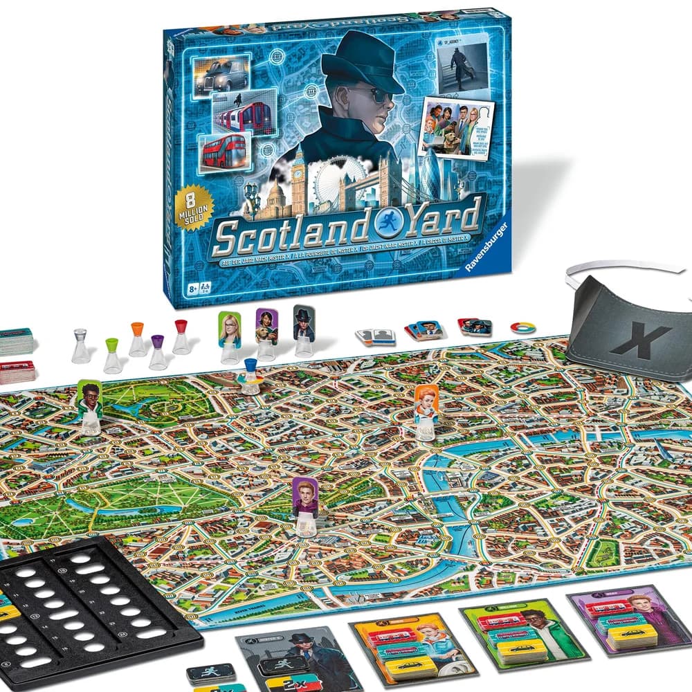 Ravensburger Spiel Familienspiel Detektivspiel Scotland Yard 27515