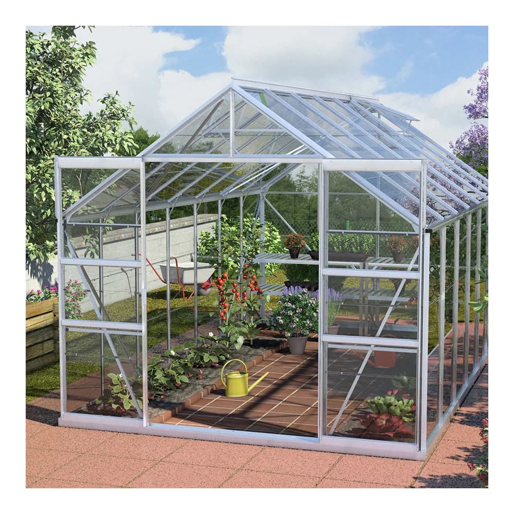 Vitavia Gewächshaus "Mars 11500",aluminium eloxiert,11,5 m2