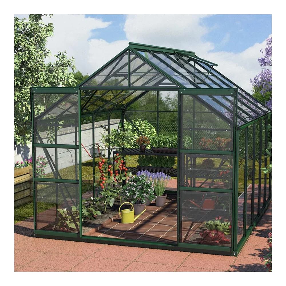 Vitavia Gewächshaus "Mars 8300",smaragd grün,8,3 m2