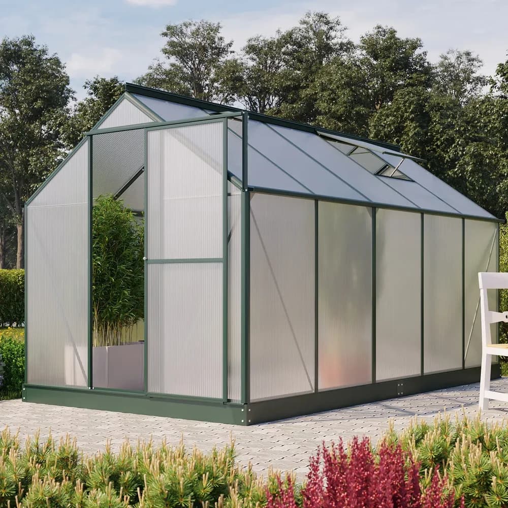 Vitavia Gewächshaus "Eos 7500",smaragd,7,5 m2