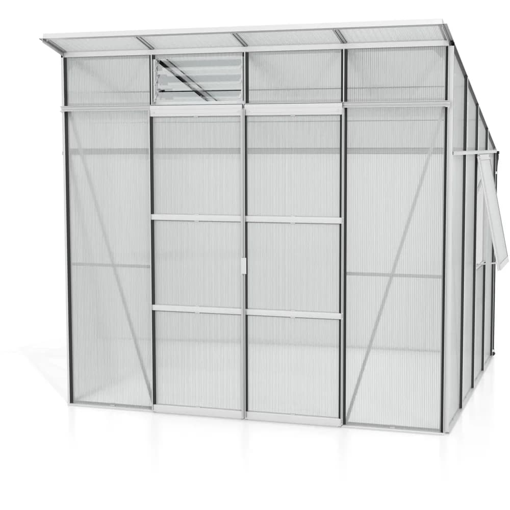 Vitavia Gewächshaus "Freya 7600",aluminium eloxiert,7,6 m2