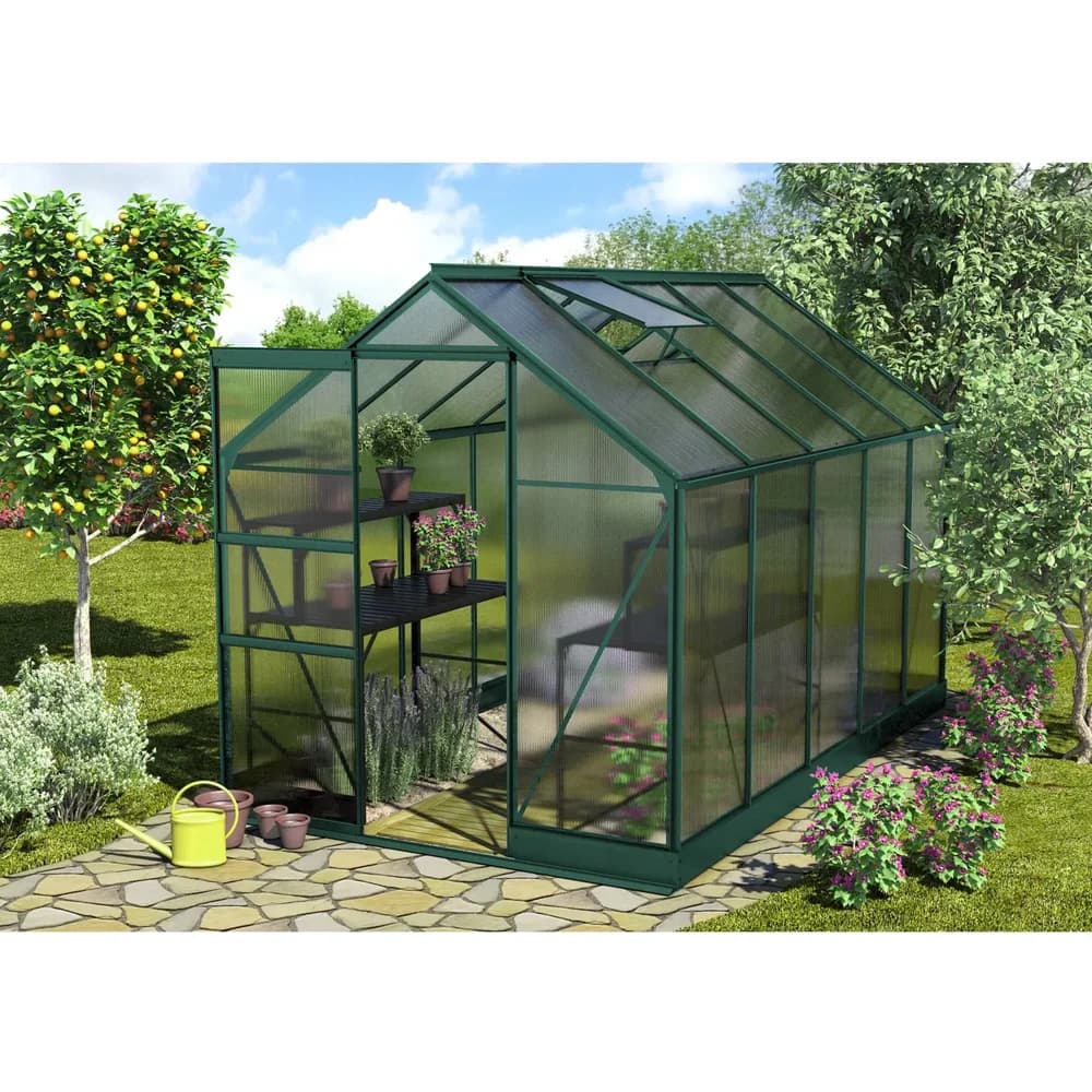 Vitavia Gewächshaus "Apollo 6200",smaragd grün,6,2 m2