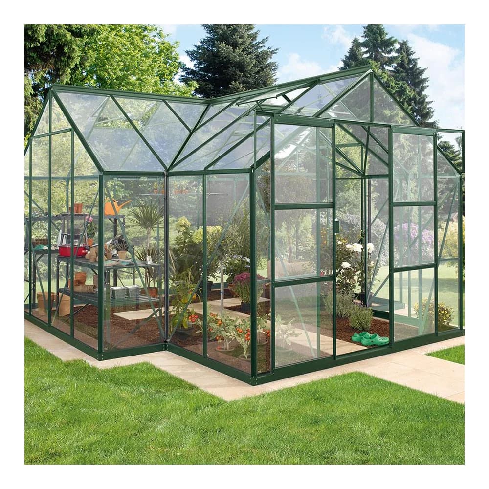 Vitavia Gewächshaus "Sirona",smaragd grün,13 m2