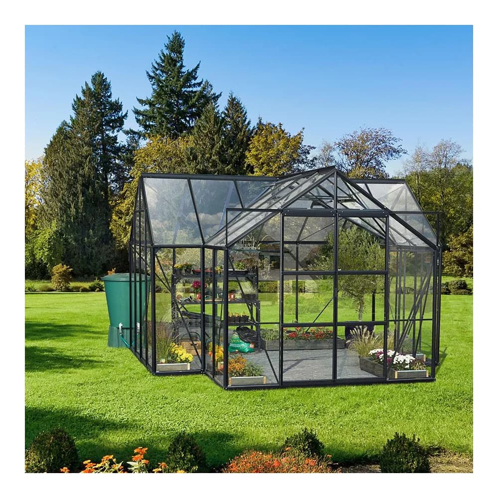 Vitavia Gewächshaus "Sirona",schwarz,13 m2