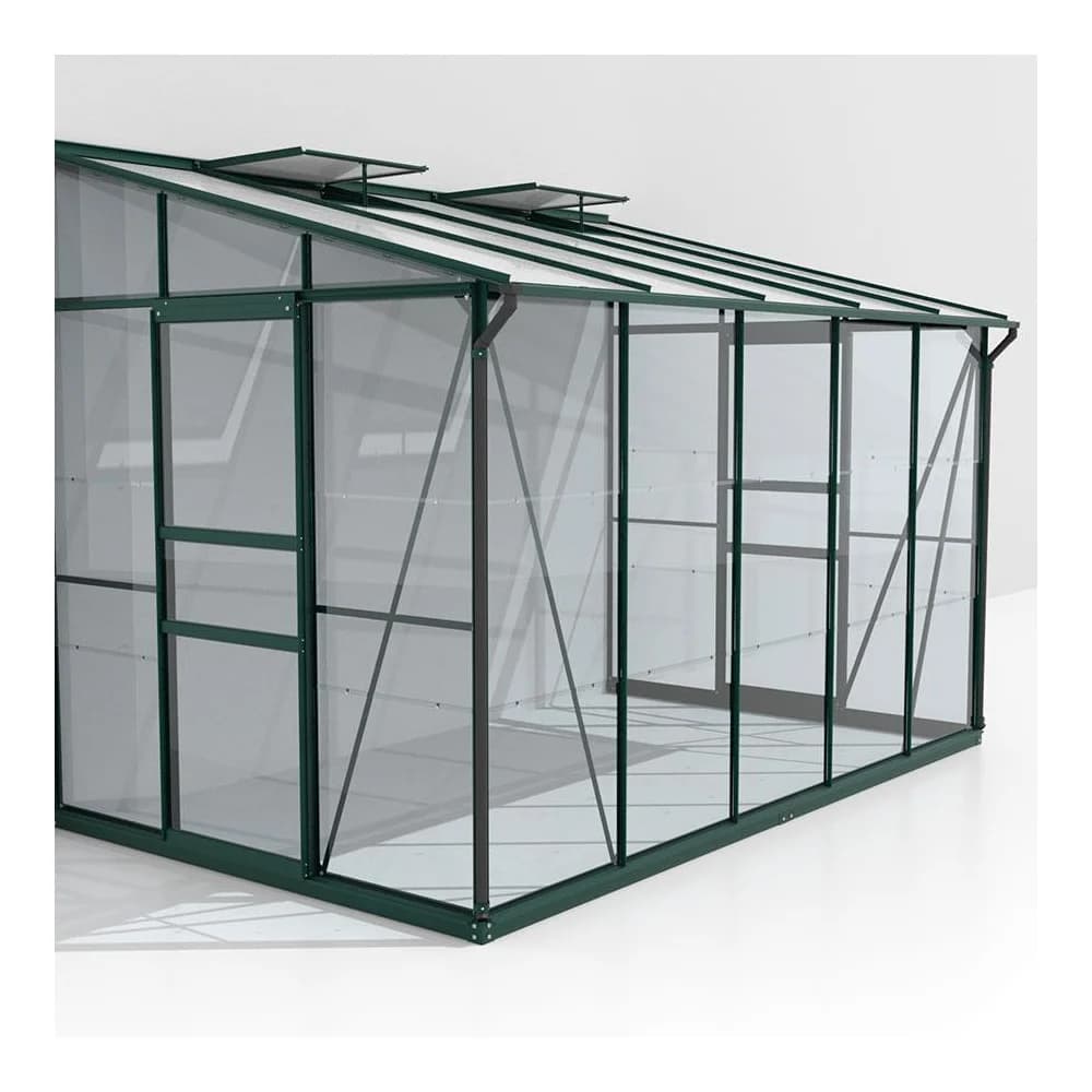 Vitavia Anlehn-Gewächshaus "Osiris 6500",smaragd,6,5 m2