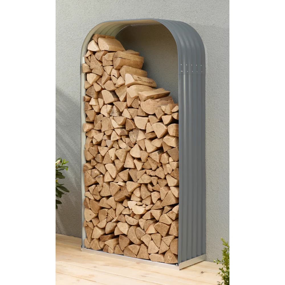 Vitavia Kaminholzregal Lignum 401, hoch, granit