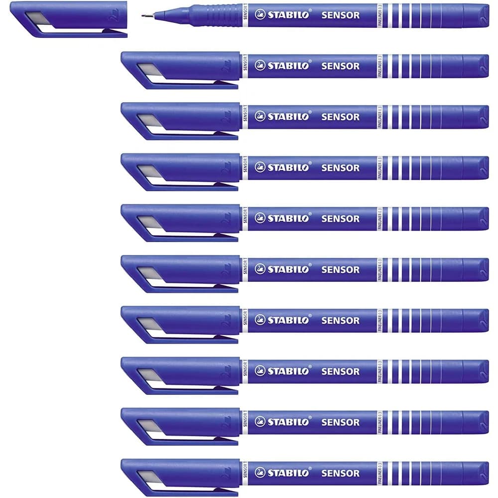 STABILO sensor 189 Fineliner 0,3 mm - blau
