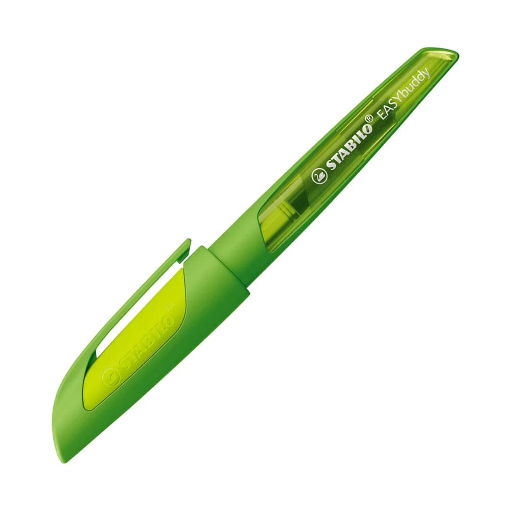 STABILO Schulfüller EASYbuddy, Feder M, limette/grün.