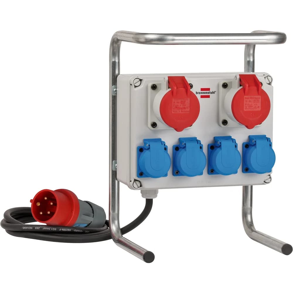 Brennenstuhl Kompakter Kleinstromverteiler BKV 2/4 G IP44, 1153750