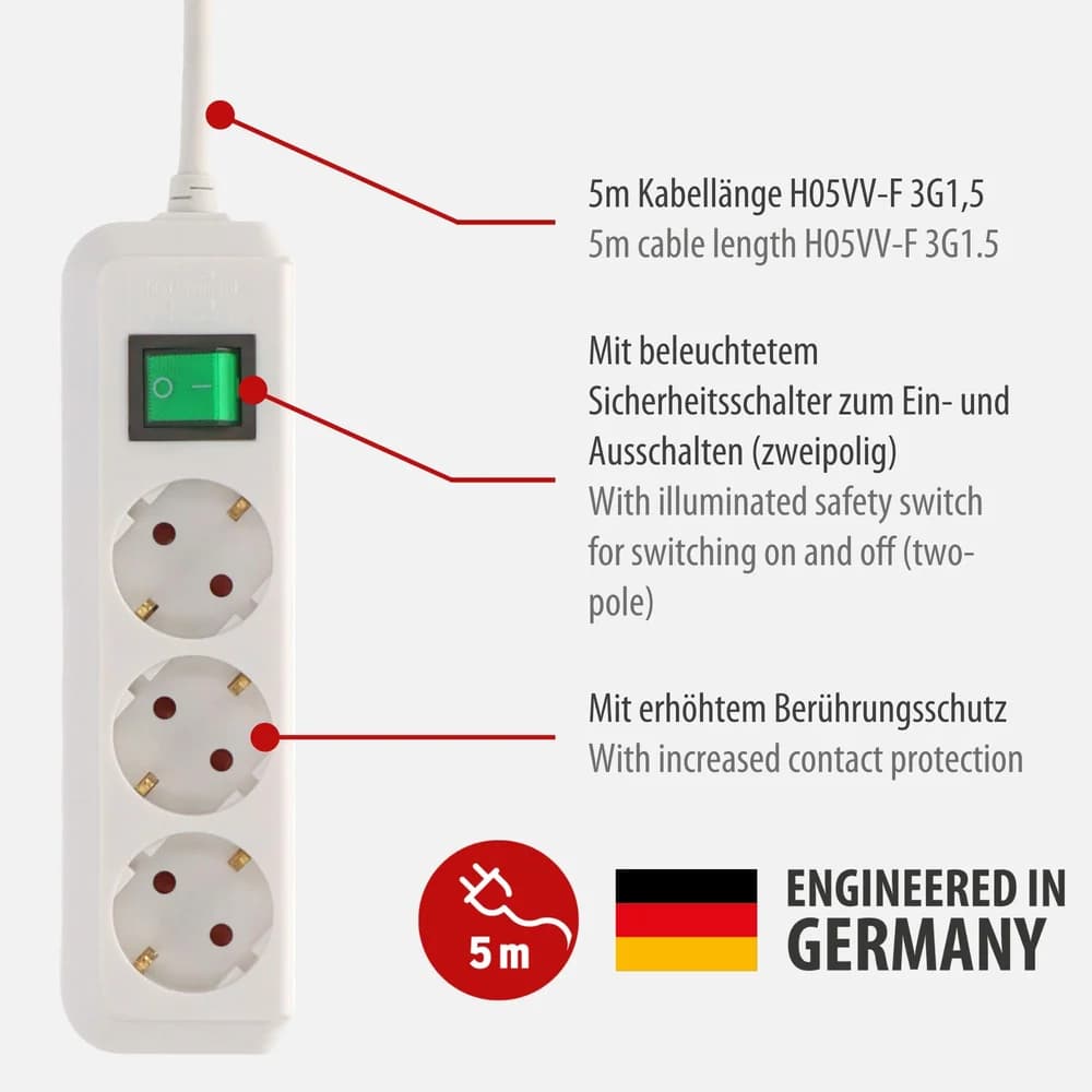 Brennenstuhl Steckdosenleiste