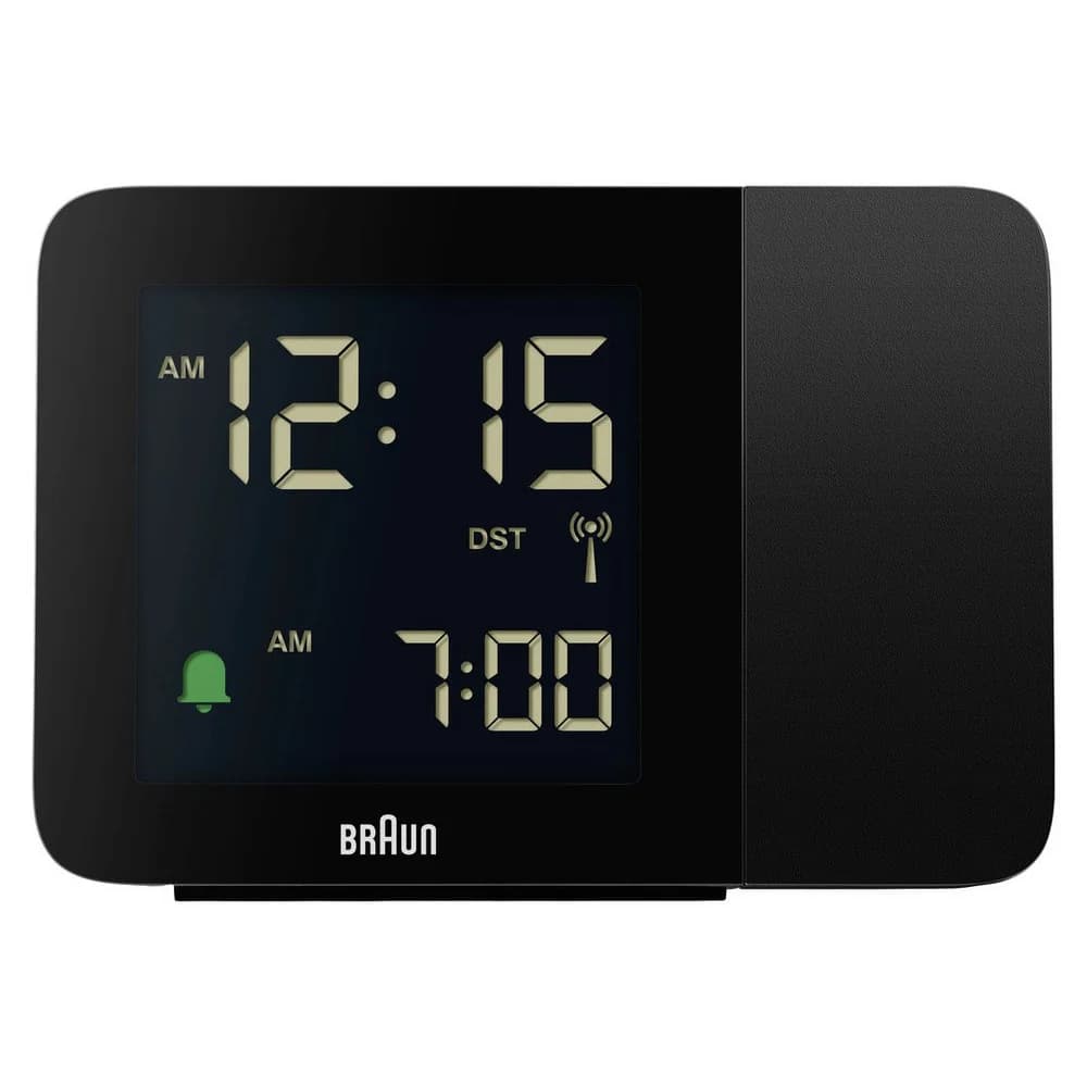 Braun BC 015 B-DCF Funk Projektionswecker schwarz