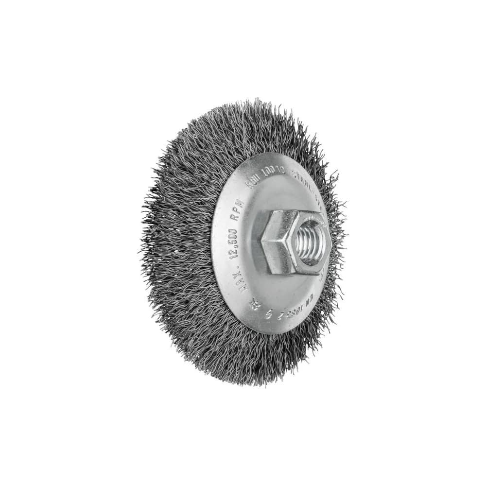 PFERD TOOLS Kegelbürste ungezopft KBU Ø 100x10mm M14 Stahl-Draht-Ø 0,35 mm Winkelschleifer (1)