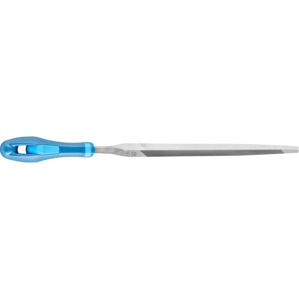 PFERD TOOLS Sägefeile mit Heft Dreikant normal 125 mm Hieb 2 universell zum Schärfen