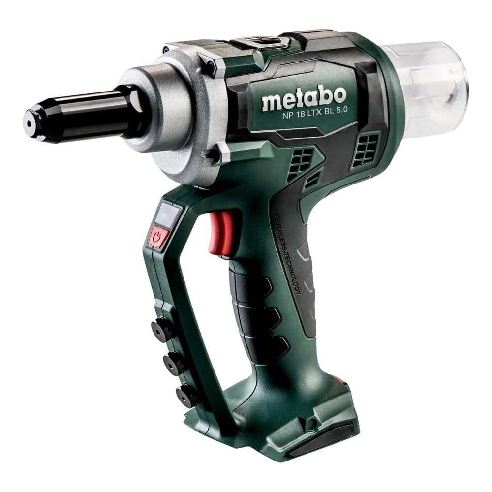 Metabo Akku-Blindnietpistole NP 18 LTX BL 5.0 metaBOX 145 L