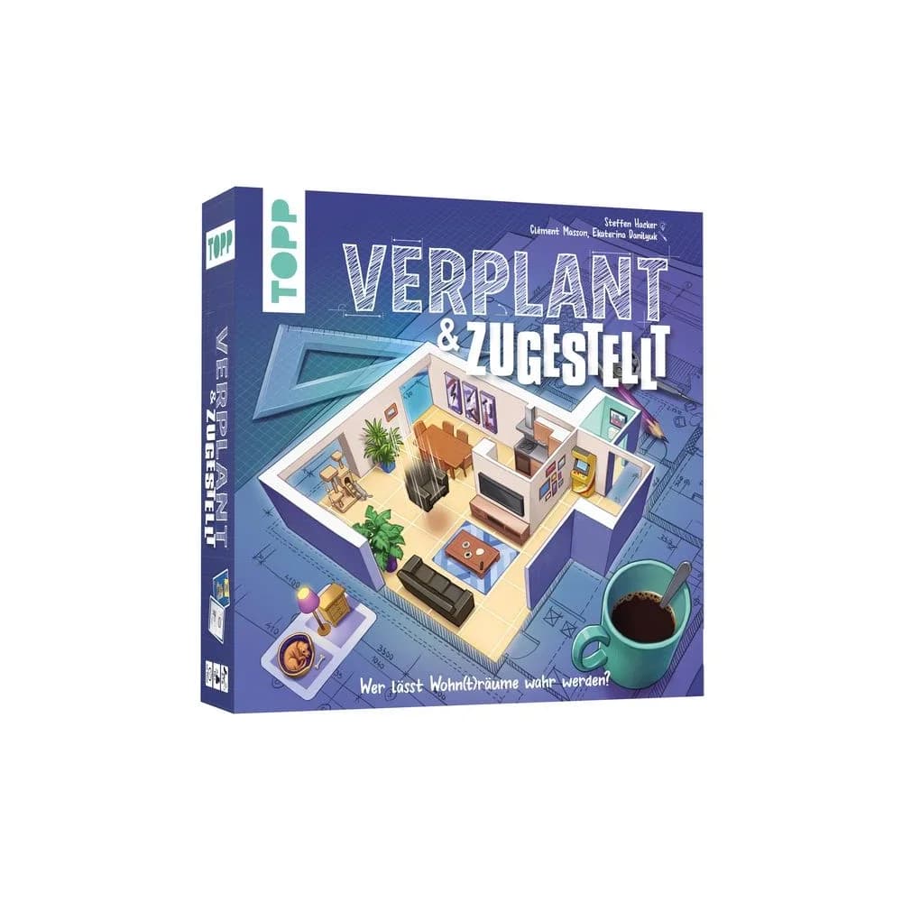 frechverlag Spiel Verplant & Zugestellt - Wer lässt Wohnträume wahr werden?